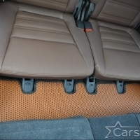Коврики текстильные на Kia Sorento III Prime 3 ряда (2014-2020)
