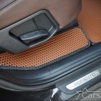 Двухслойные коврики EVA на Kia Sorento III Prime 3 ряда (2014-2020)