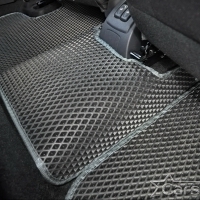 Двухслойные коврики EVA на Lada Largus I 3 ряда (2012-2021)