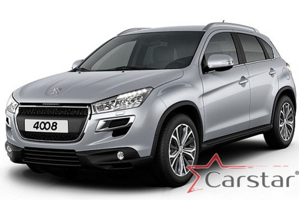 Автомобильные коврики EVA 3D для Peugeot 4008 (2012-2017)