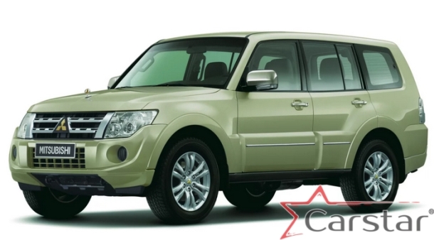 Автомобильные коврики EVA 3D для Mitsubishi Montero IV 5D (2006->)