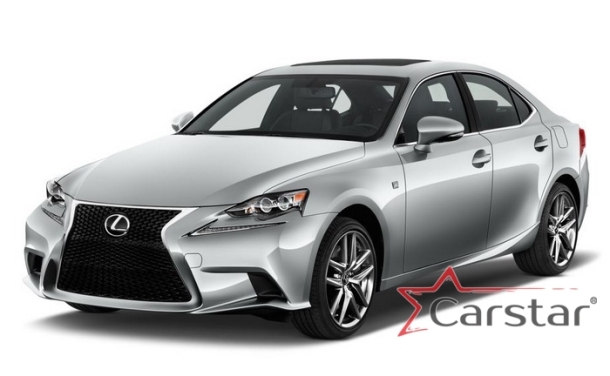 Автомобильные коврики EVA 3D для Lexus IS III 2WD (2013->) 