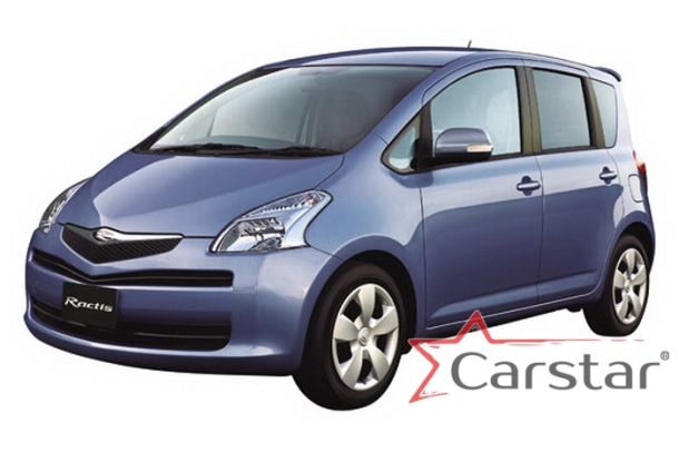 Автомобильные коврики EVA 3D для Toyota Ractis I пр.руль 2WD (2005-2010) 